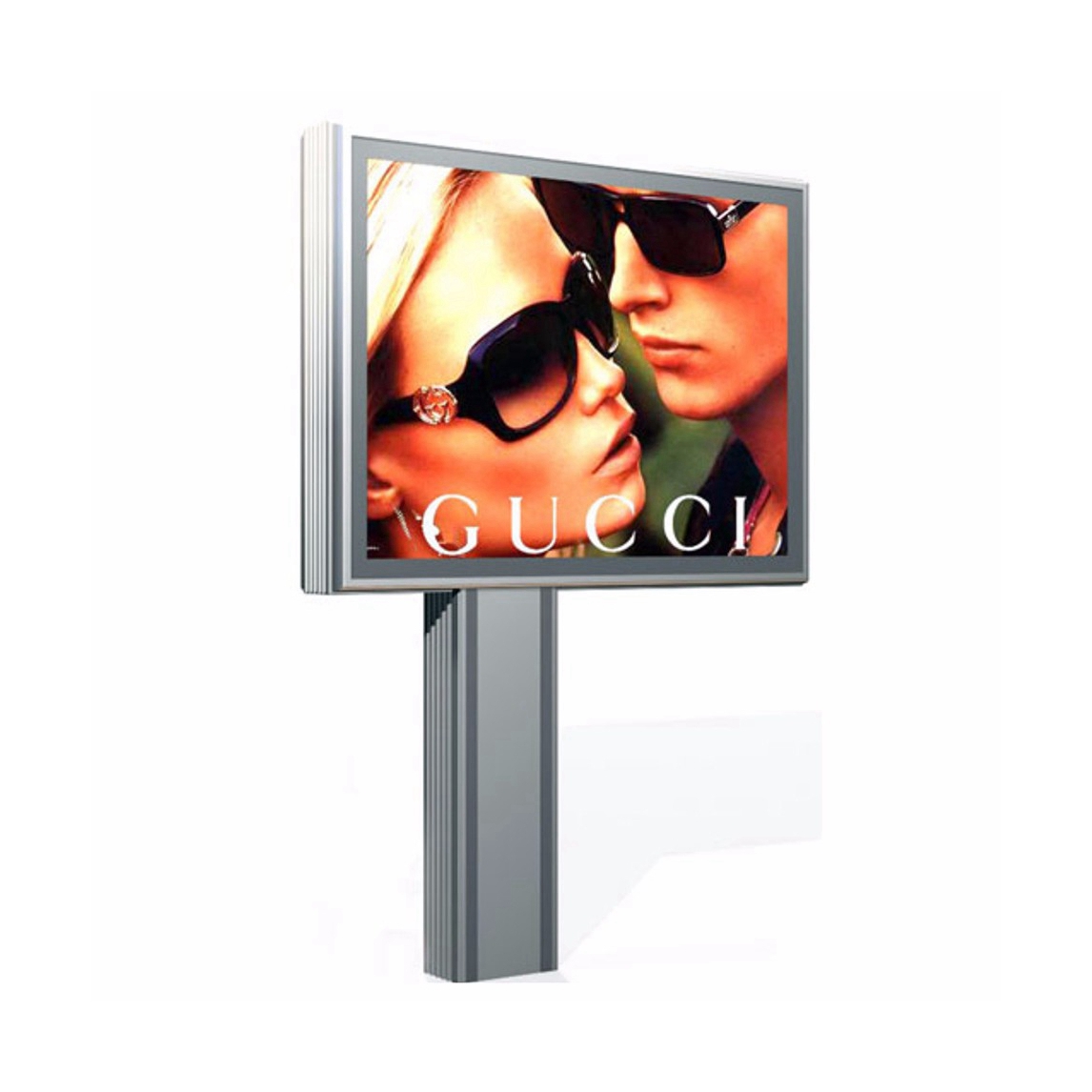 Valla doble cara retroiluminada